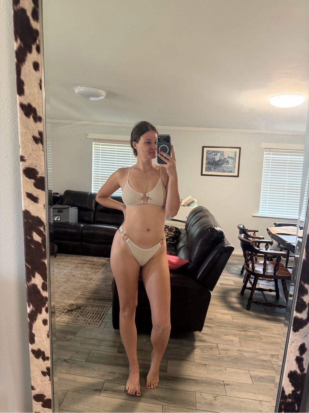 Metal Hoop Bikini Set 🏠